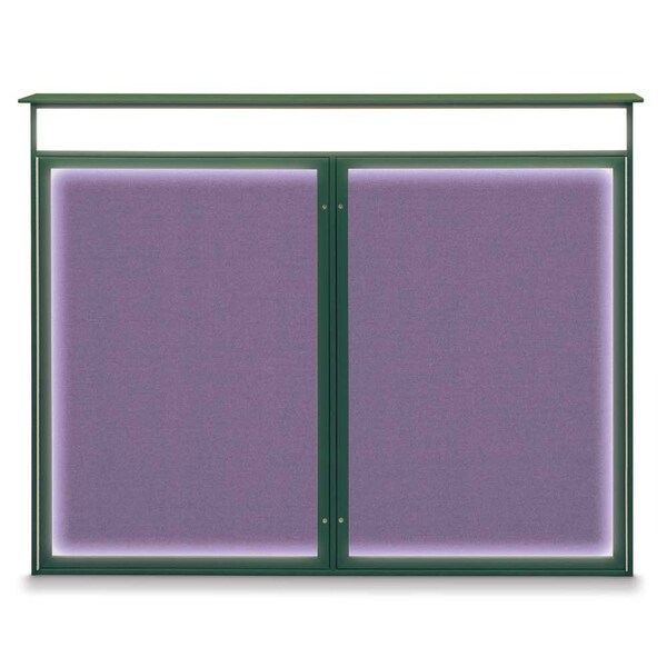 Single Door Enclosed Indoor Letterboard